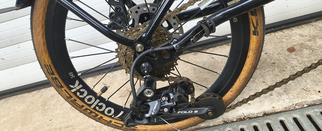 Avro Folding Bike, 16'' Wheels, 9 Speed, Disc Brakes. Alternative To a Brompton.