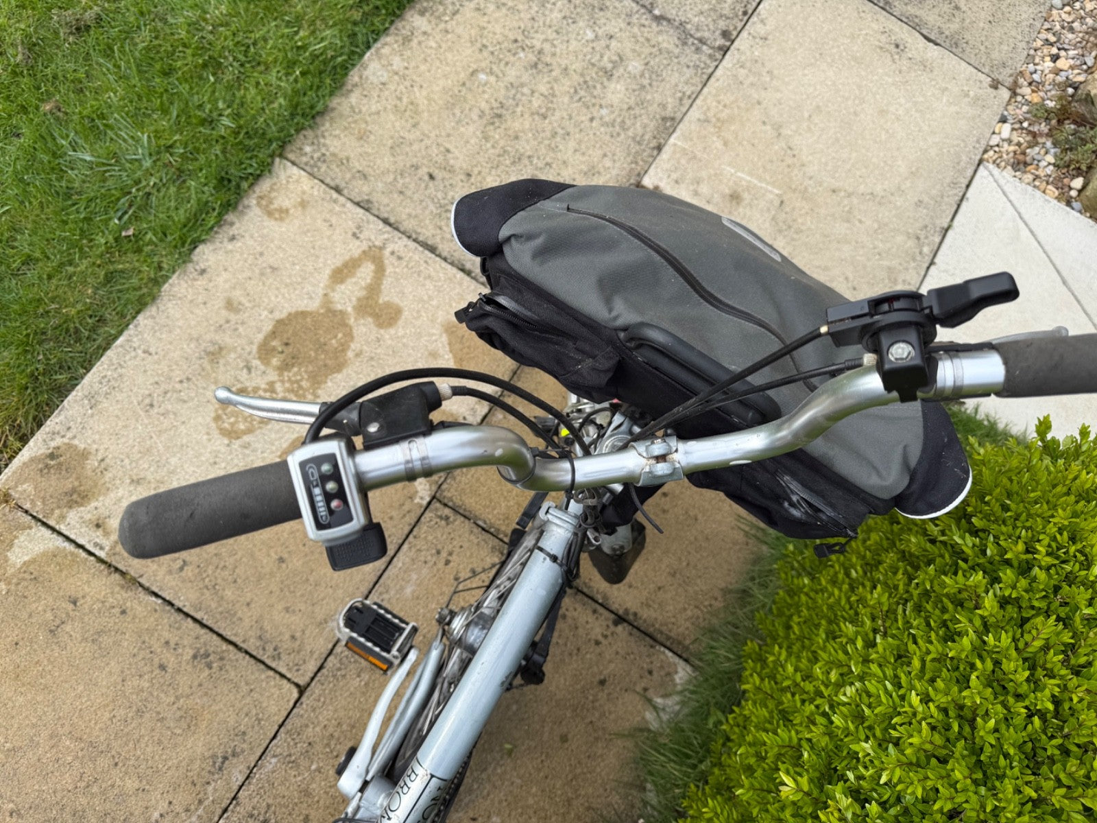 Brompton 5-speed with front-wheel drive