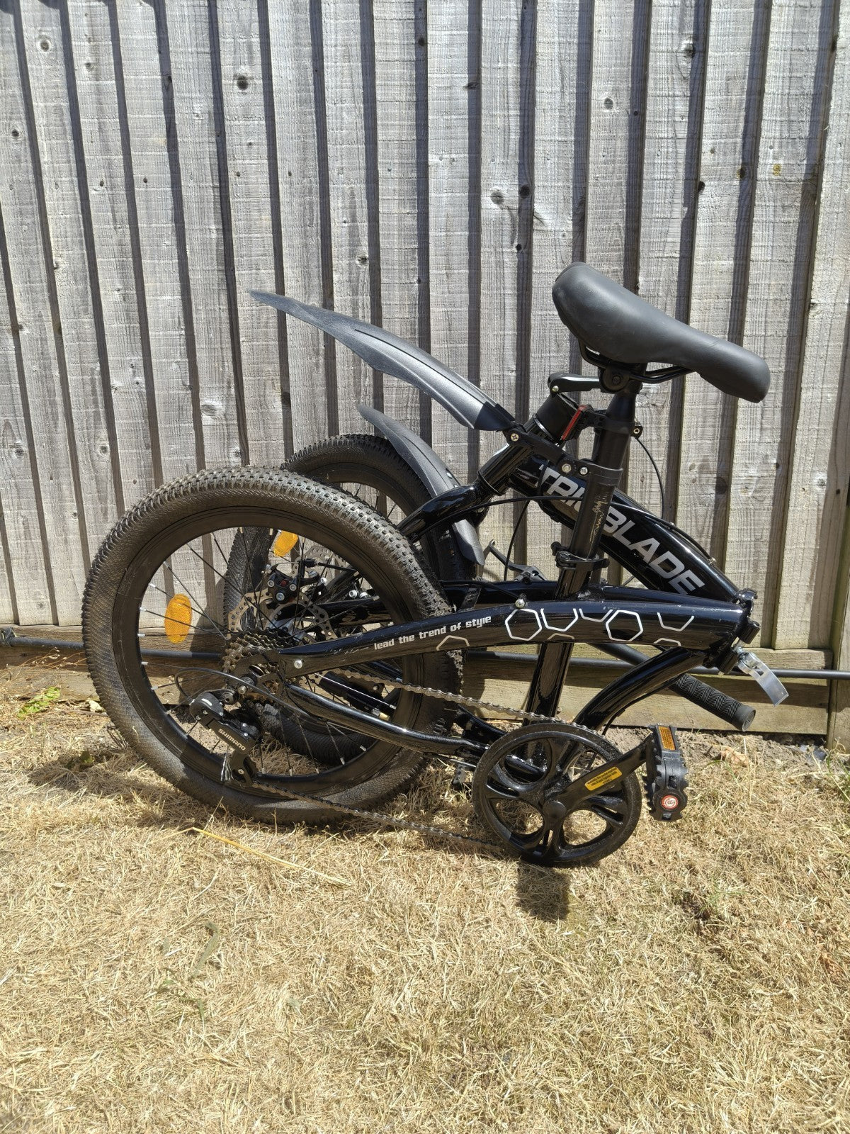 Trioblade 20-inch Folding Bicycle Adults 7-Speed Variable Foldable Bike Commuter
