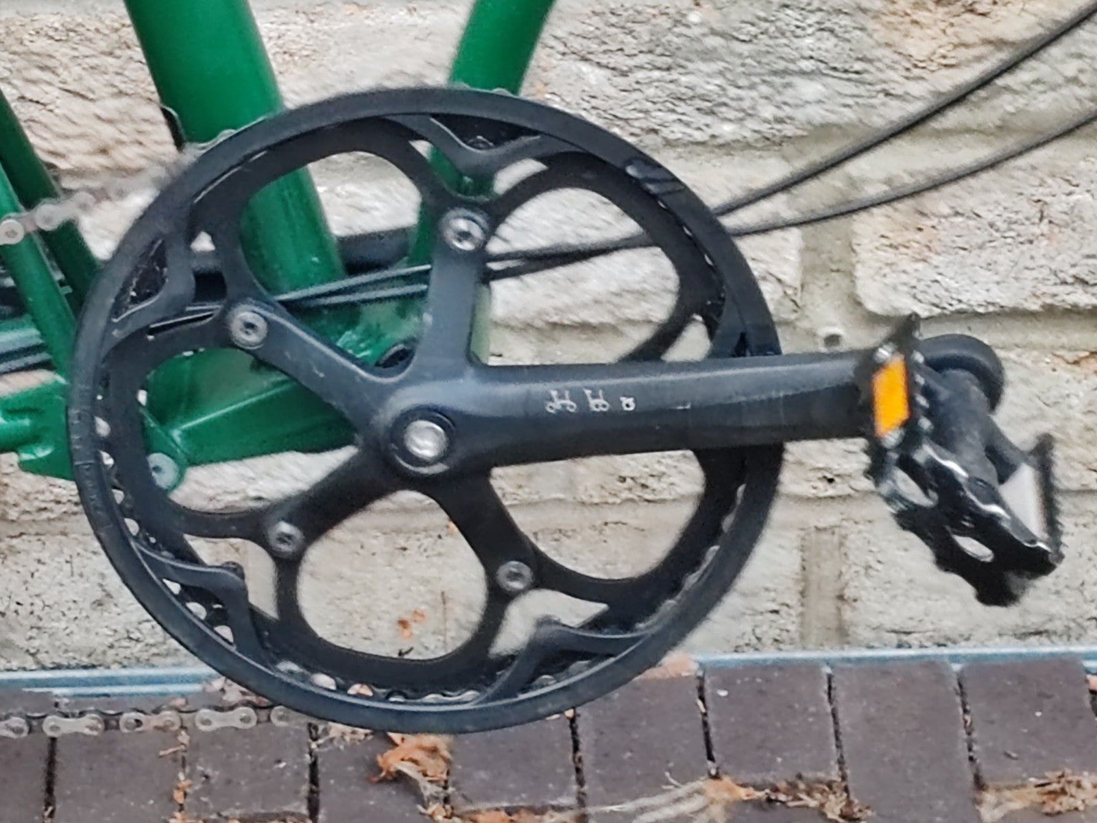 Brompton C Line Urban 2 Speed 2023 Folding Bike Racing Green With Rack