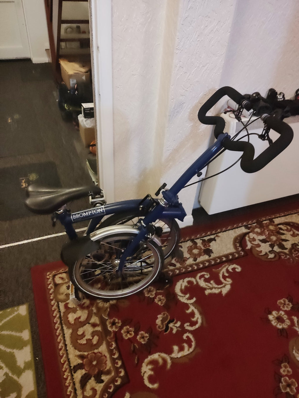 Folding Bike Brompton M6L Tempest Blue Folding Bike