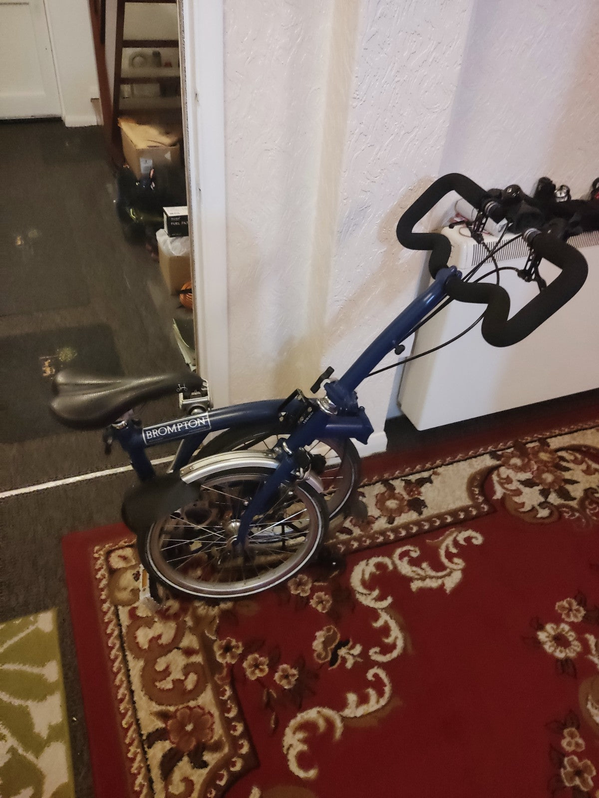 Folding Bike Brompton M6L Tempest Blue Folding Bike