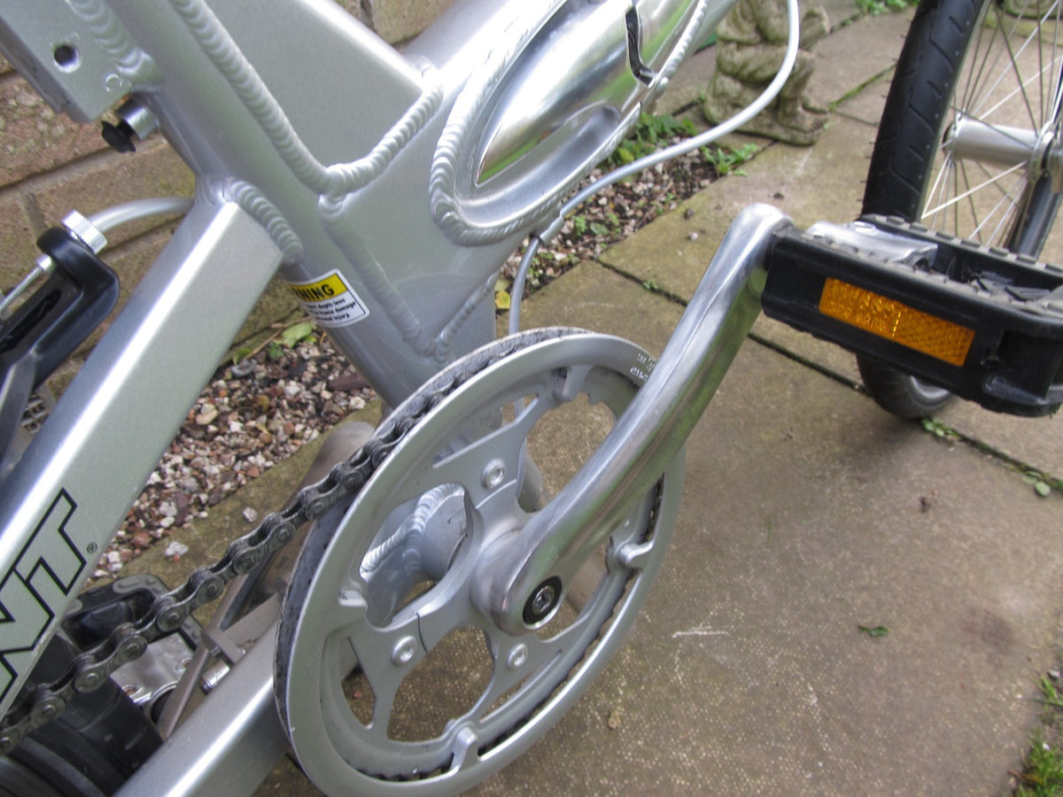 BIKE FOLDING  19" WHEELS UNISEX-EXCELLENT CONDITION-EXTRA LIGHT FRAME