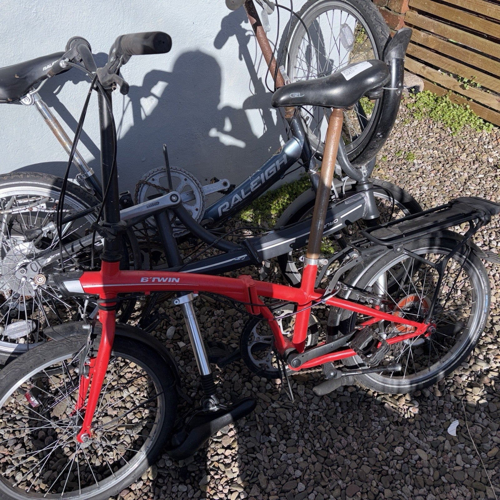 3 X Folding Bikes