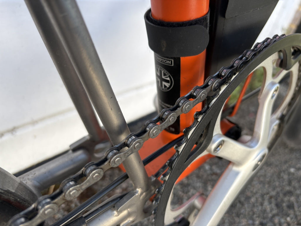 Brompton Superlight 2 S2l 2019 Orange, Black Folding Bike