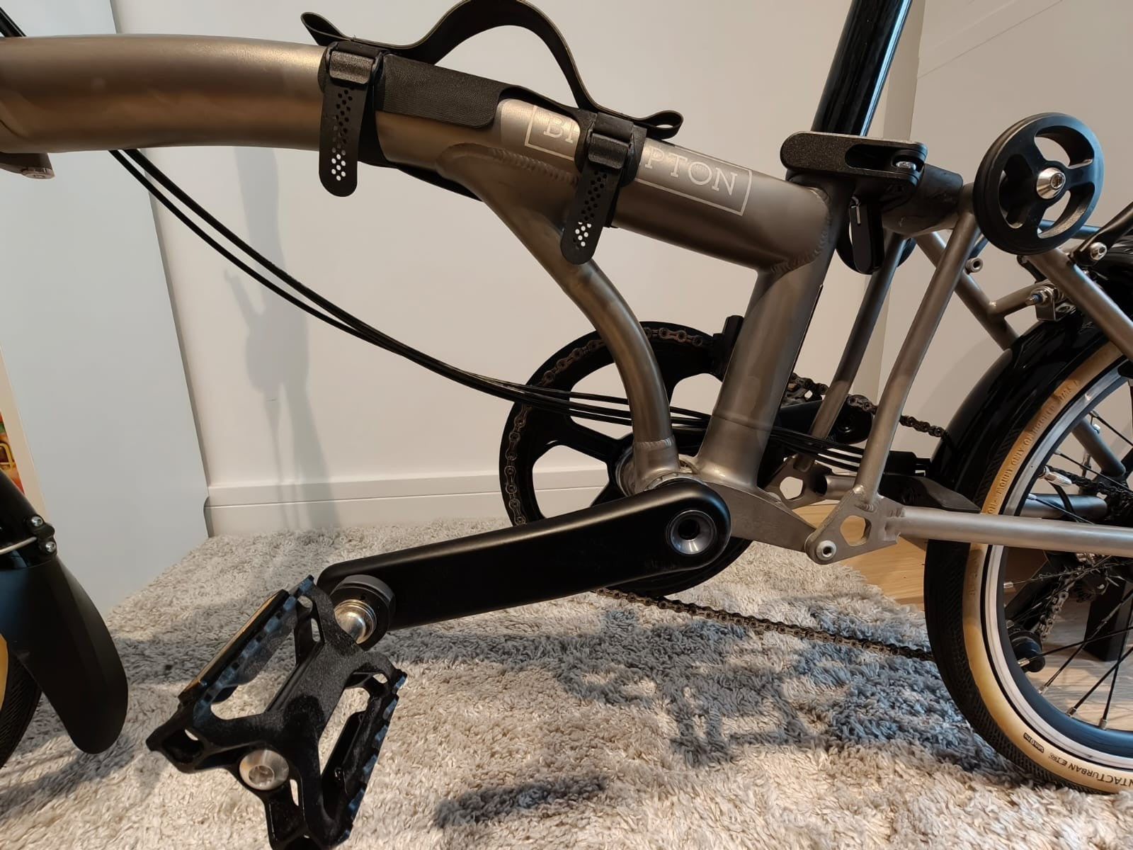 Brompton T Line 12 Speed Mid - MINT + upgrades & accessories