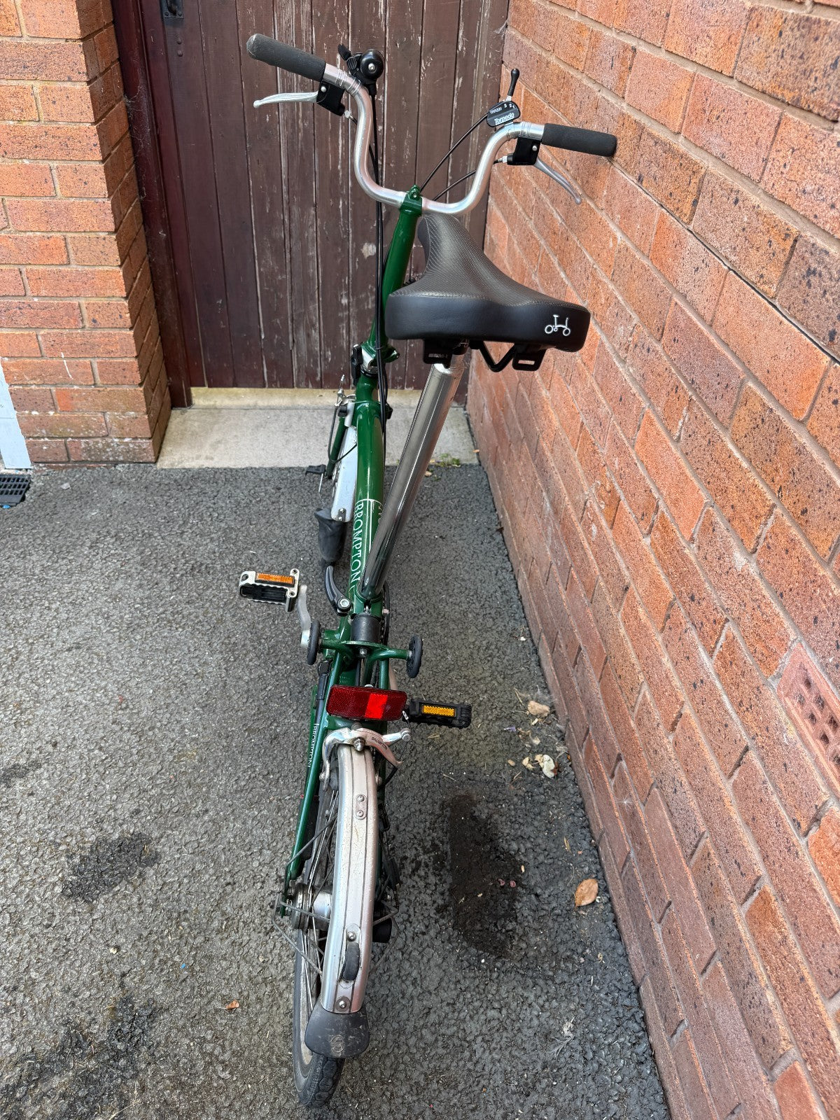 Brompton L6 (6 Speed) folding bicycle -BRITISH RACING GREEN (GOOD CONDITION)