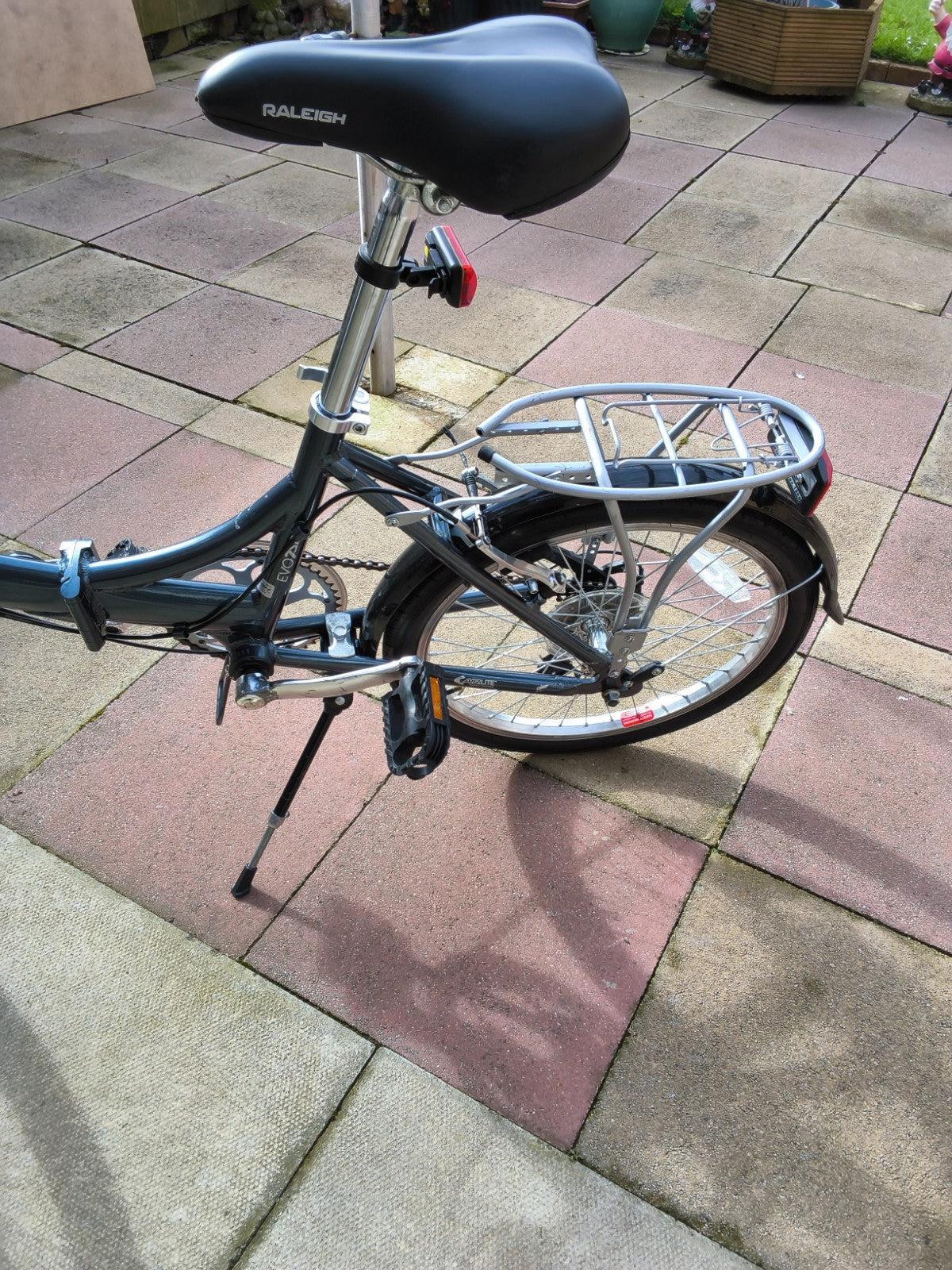 Raleigh EV07SP Folding Bicycle 20" Wheels, Unisex, Working Order