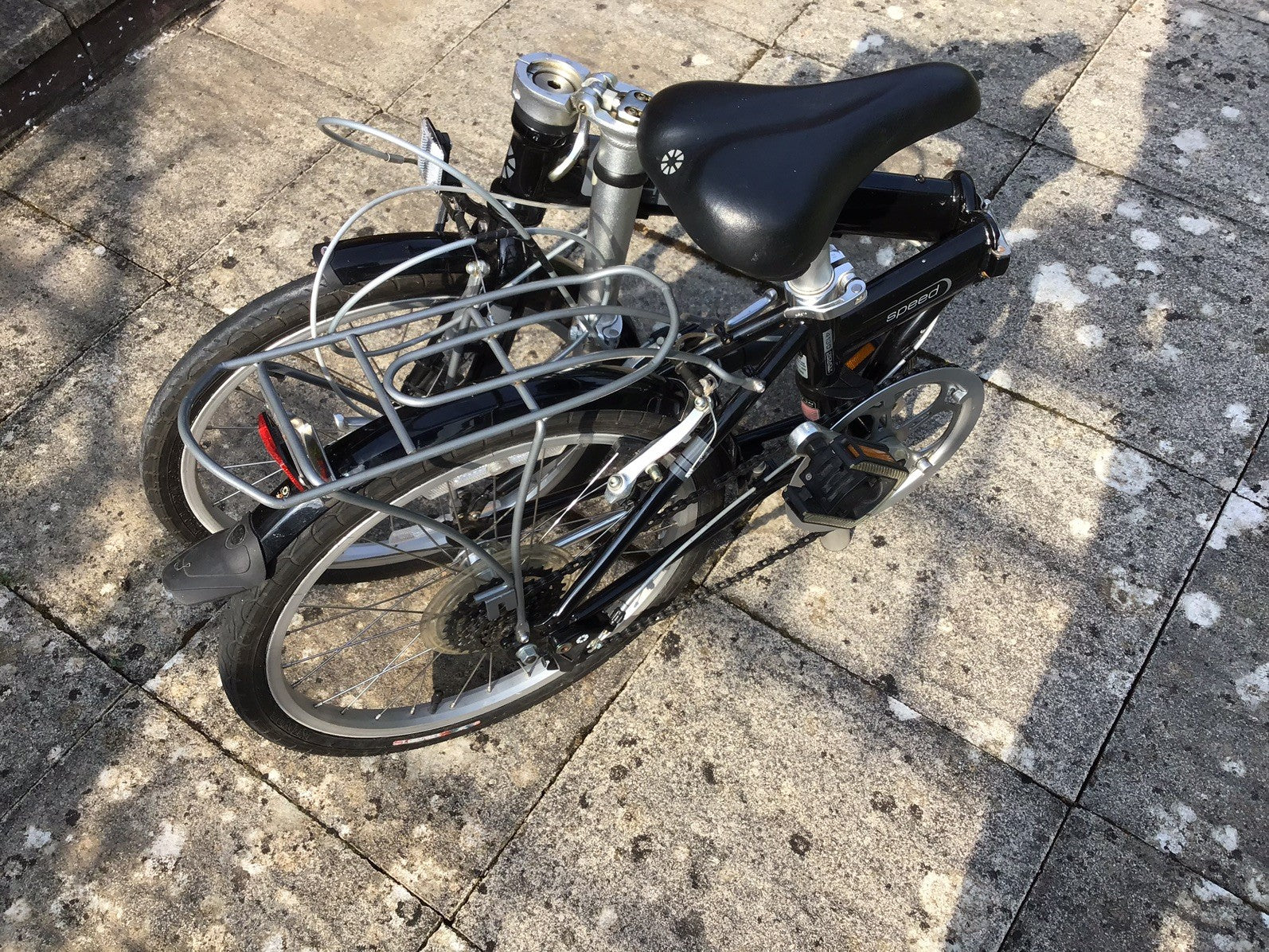 Dahon Speed 4130 Cromoly 7 Speed Folding Bike Carbon Frame