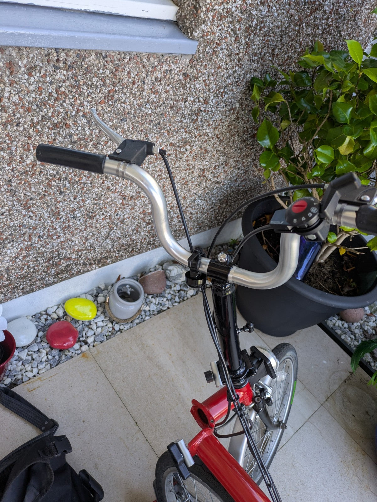 1999 Brompton T5 5-Speed Folding Bicycle – Red/Black (Original Setup)