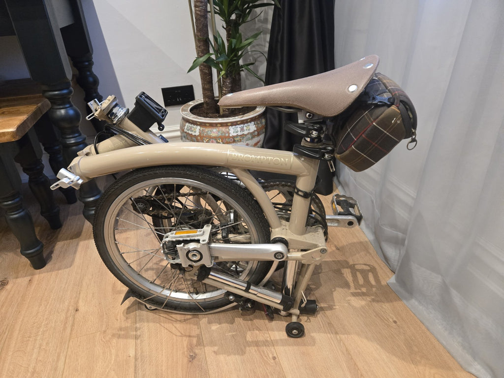 Brompton x Barbour Limited Edition Folding Bike – Rare – Great Condition