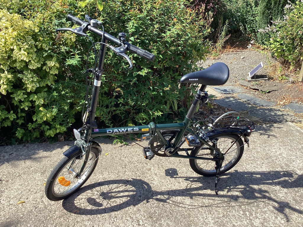 Two adult folding bikes
