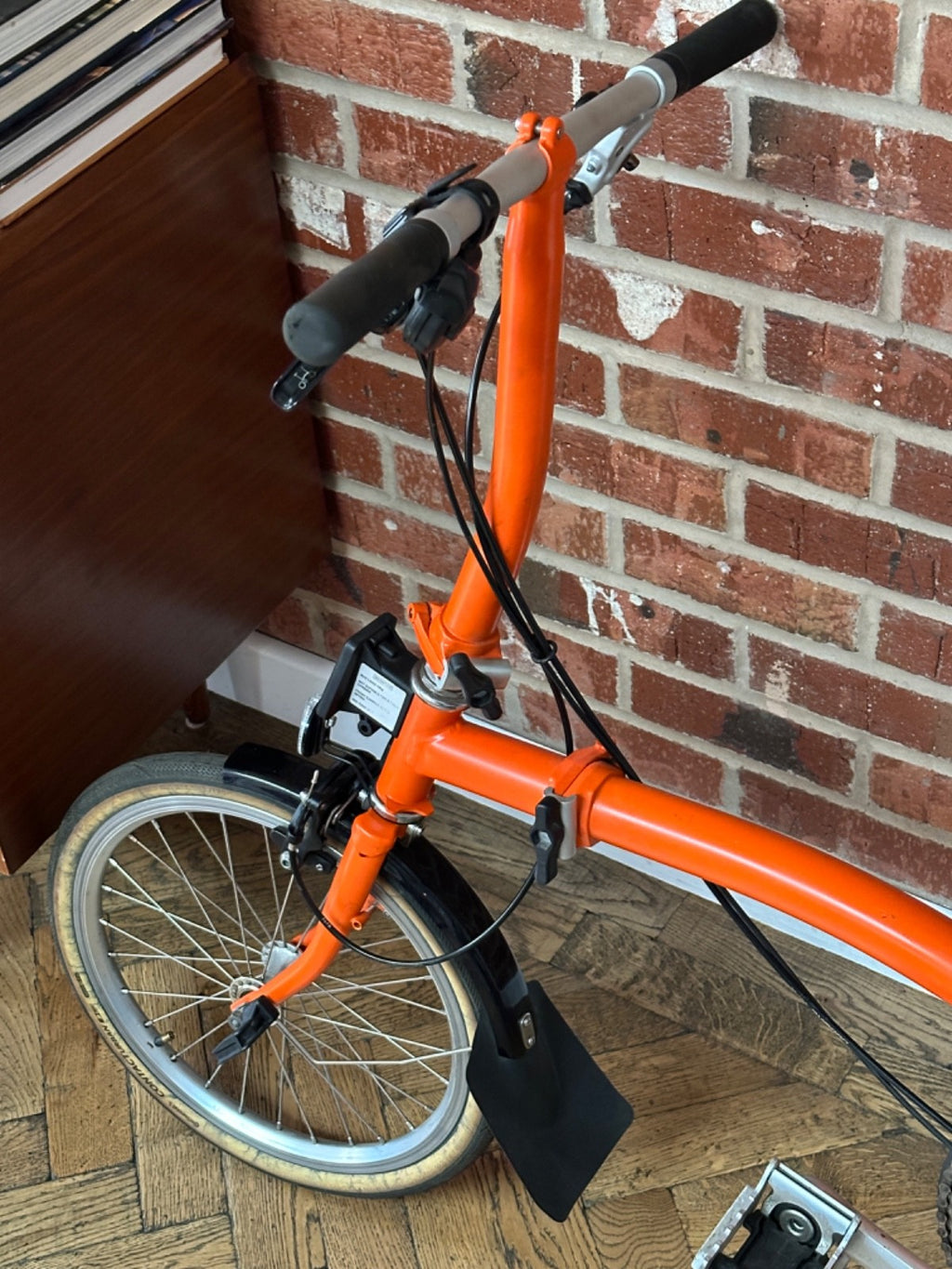Brompton S2L Folding Bike Orange 2 Speed - 2019 Bicycle Fold Up S2 L