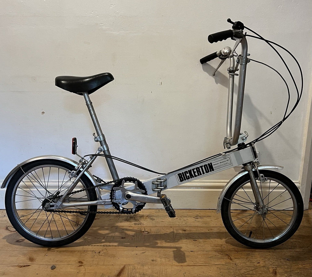 Vintage Bickerton Folding Bike ~ GOOD COND ~Famous Lightweight Aluminium Classic