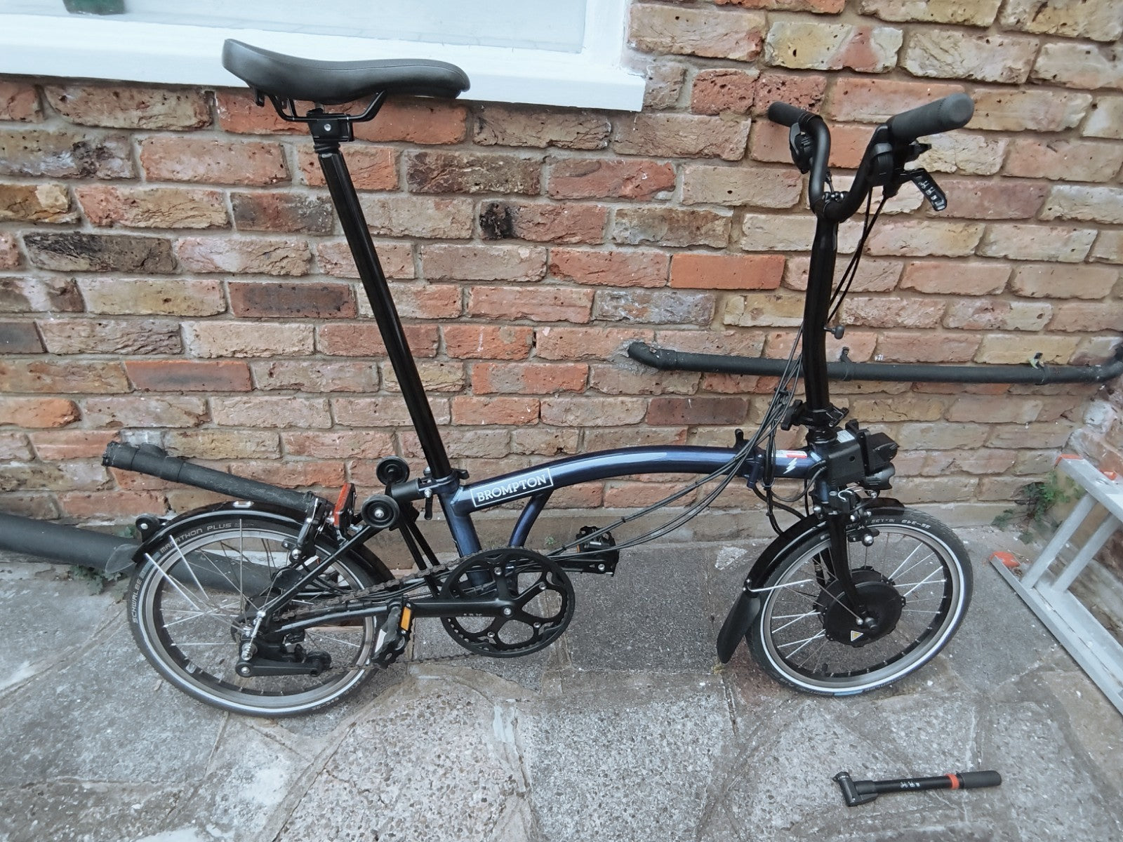 Brompton C Line 6 Speed Folding Cloud Metallic