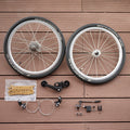 Brompton Folding Bike Wheel 3x3 9-Speed Ti Parts Schwalbe Kojak A Line C Line