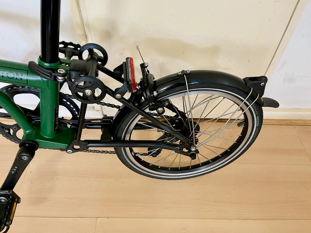 Brompton C Line 4-Speed Mid 00 Racing Green One Size Excellent Condition