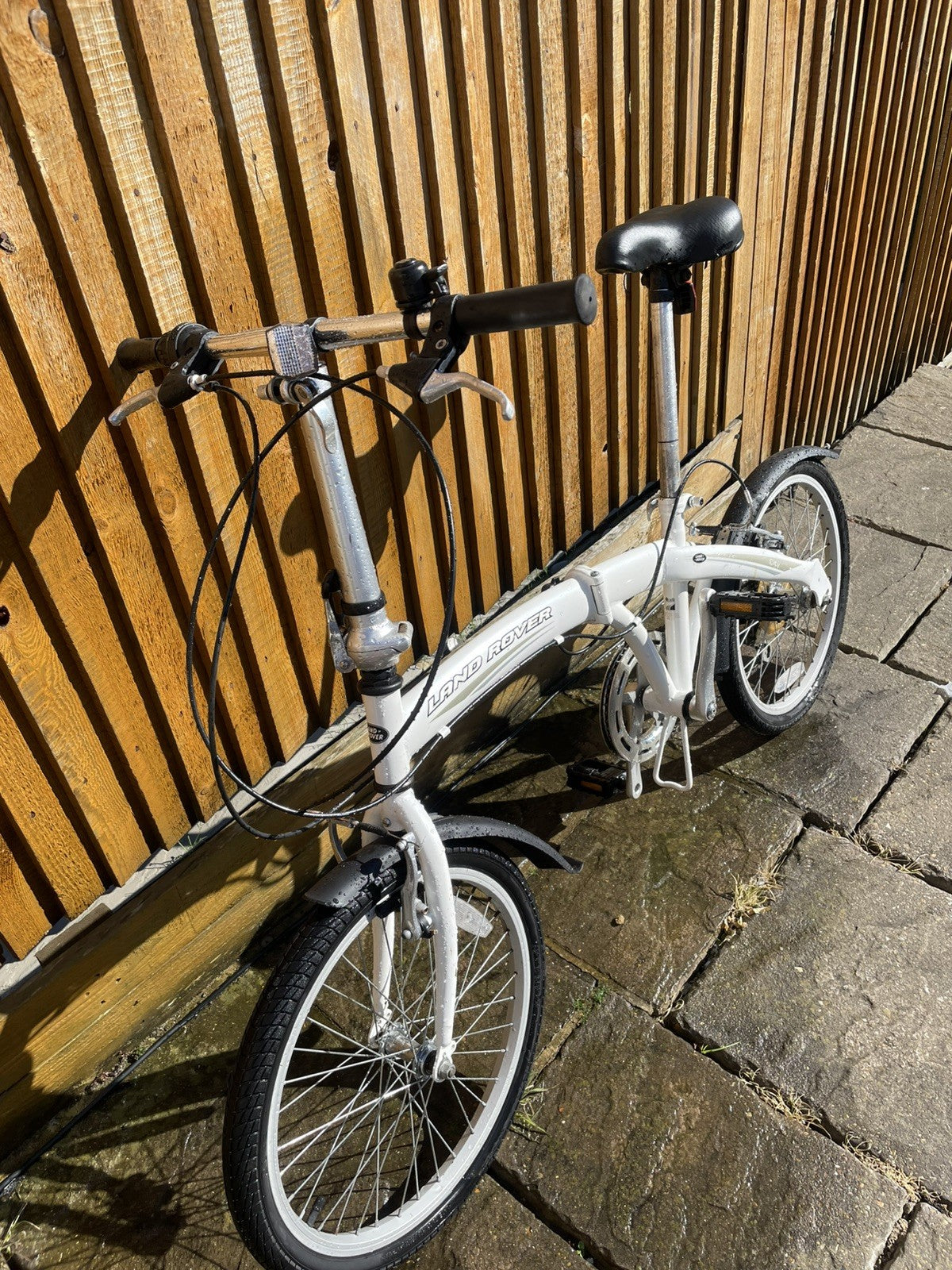 Two Land Rover City Lite Folding Bike 6 Speed Bicycle Fully Ridable With Cases