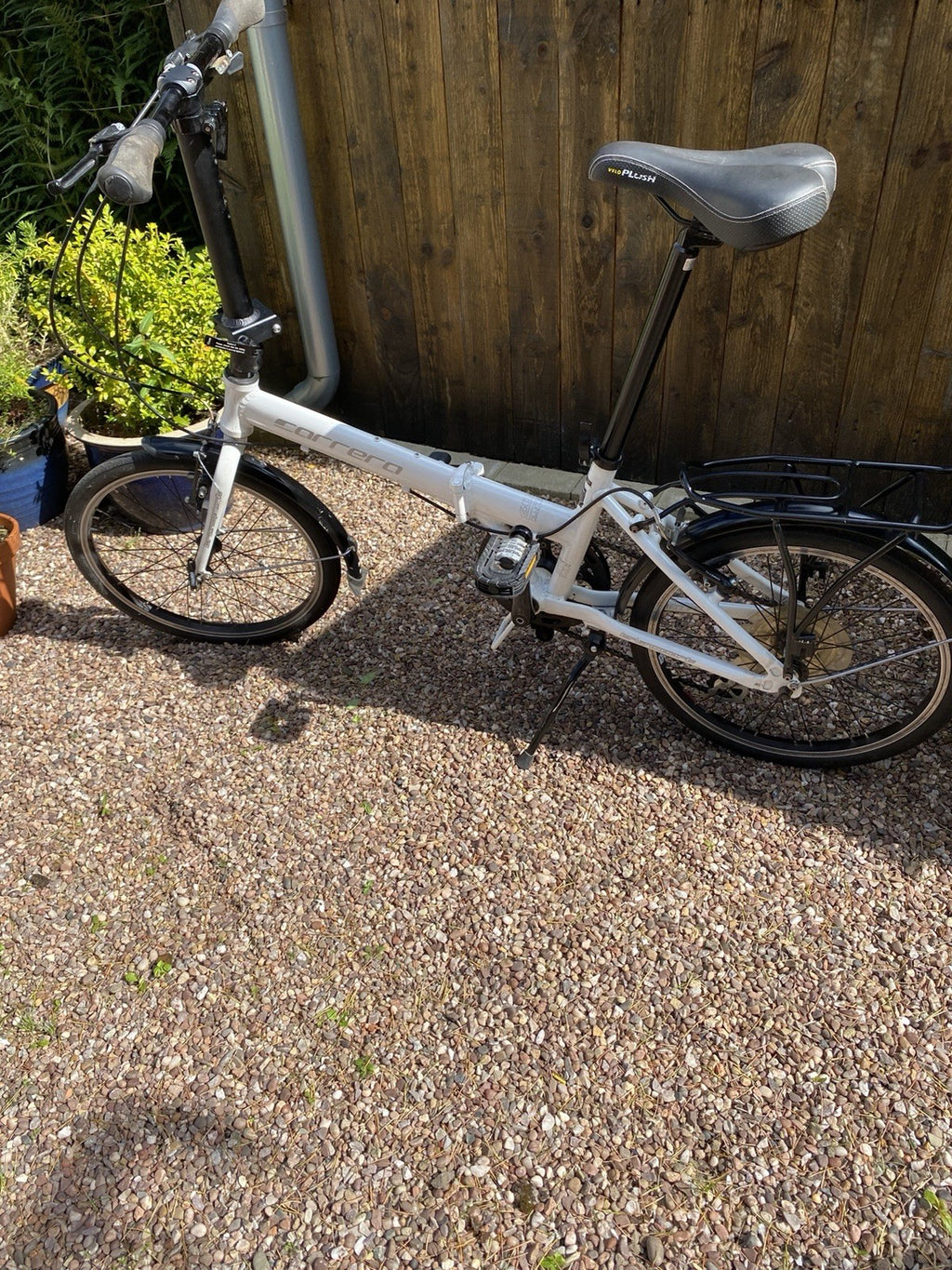 Two Folding Bikes 20" Wheels . Carerra.