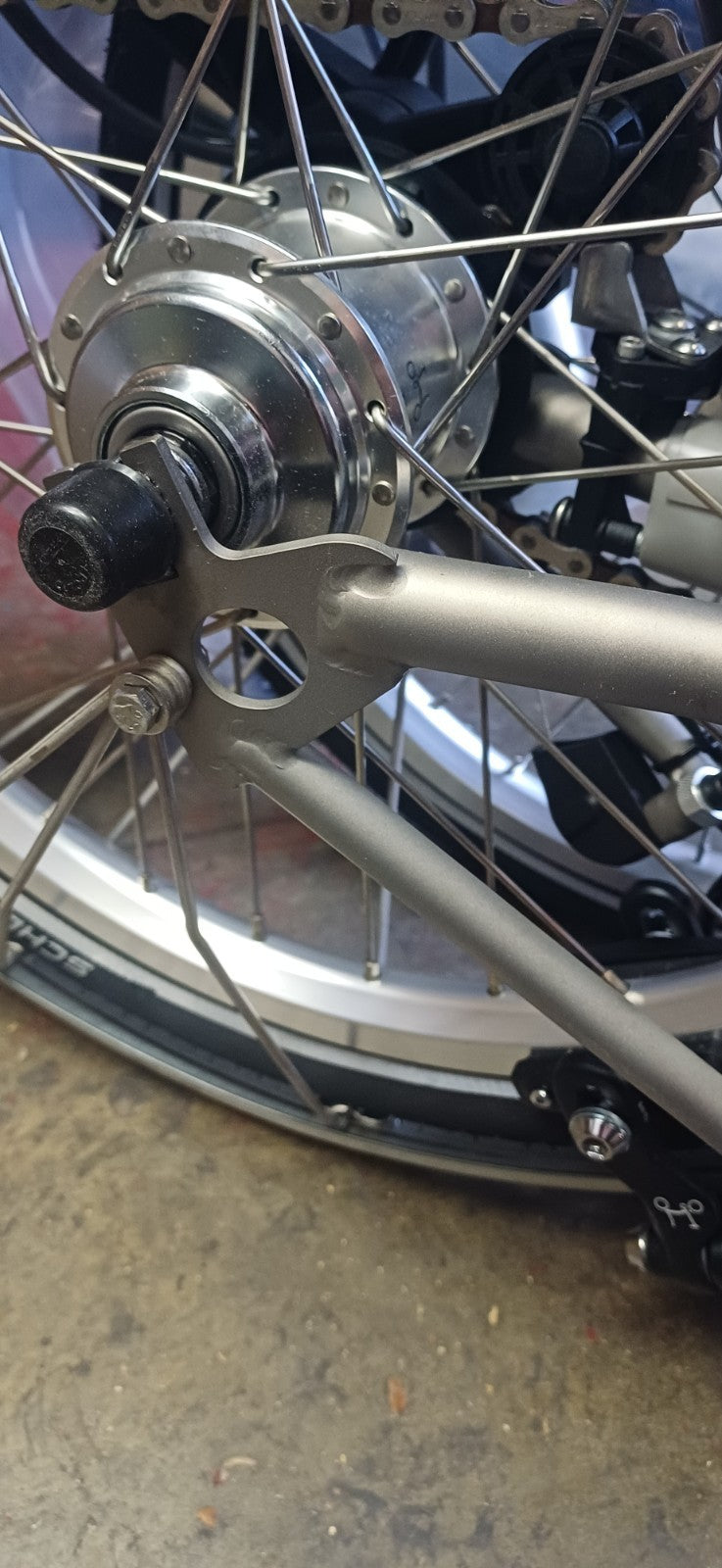 Brompton  M6L superlight cloud blue dynamo light titanium worldwide 🌐 shipping