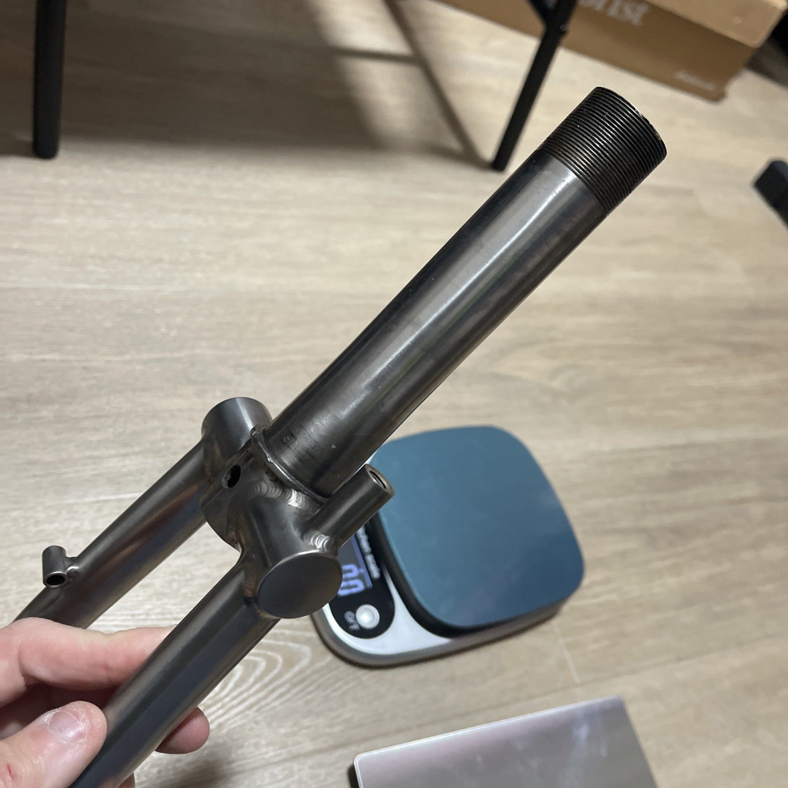 TITANIUM Brompton Rear Triangle + Fork Black SuperLight  Worldwide