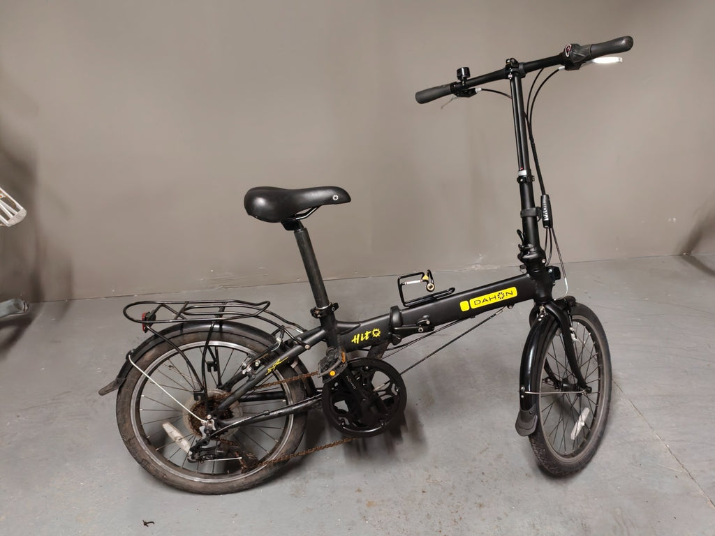 Dahon Hit 20" Wheels 11.6 kg Compact Unisex Matt Black Folding Bike