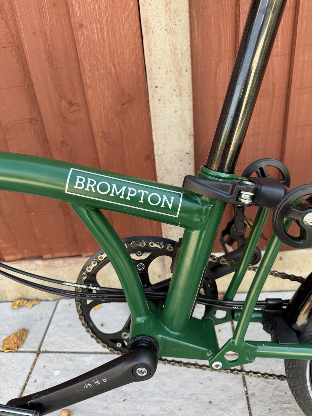 Brompton C Line Racing Green 2025 E 12 Speed