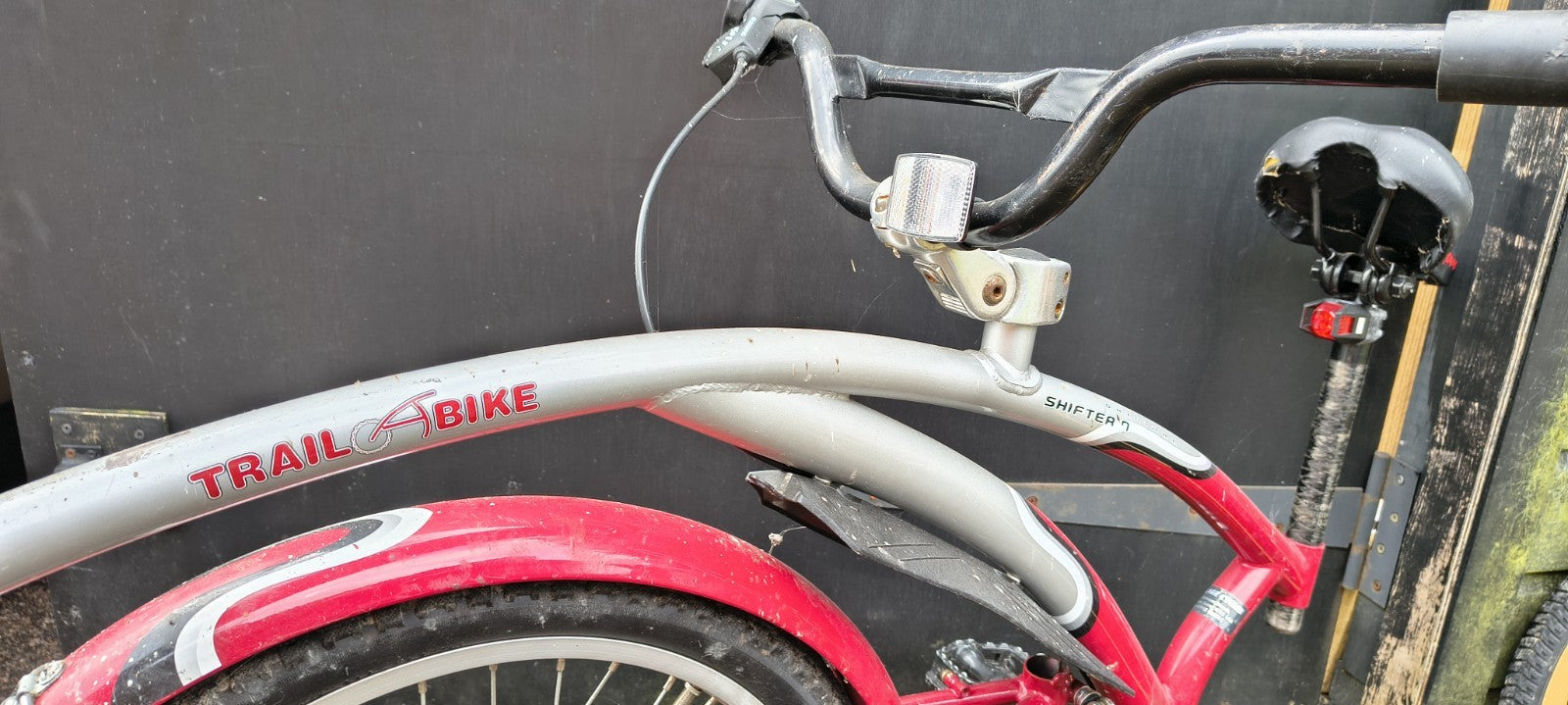 Adams Shifter 7 Tag Along Bike In Good Used Condition.