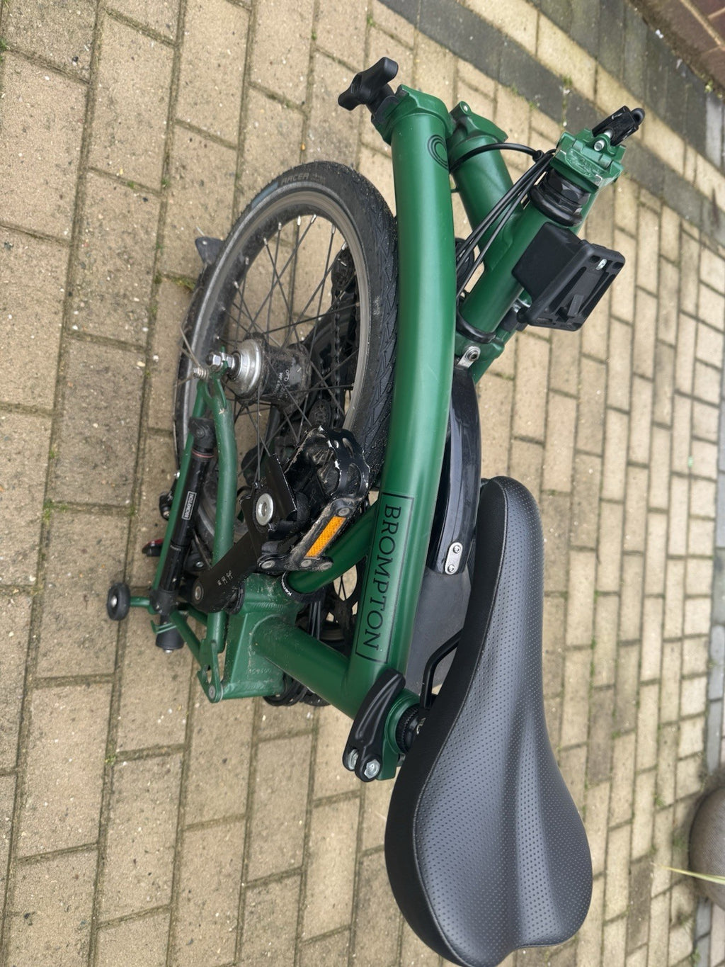 brompton folding bike 6 speed c line