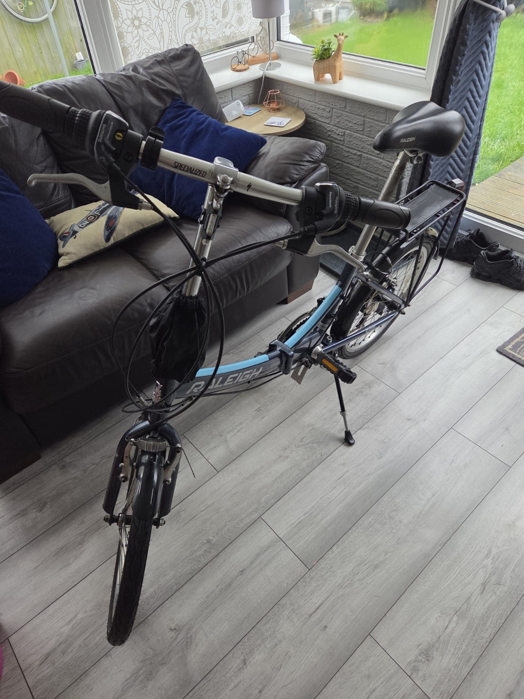 Raleigh Evo7/14 Folding Bike/ Mini Tourer. 14 Speed.