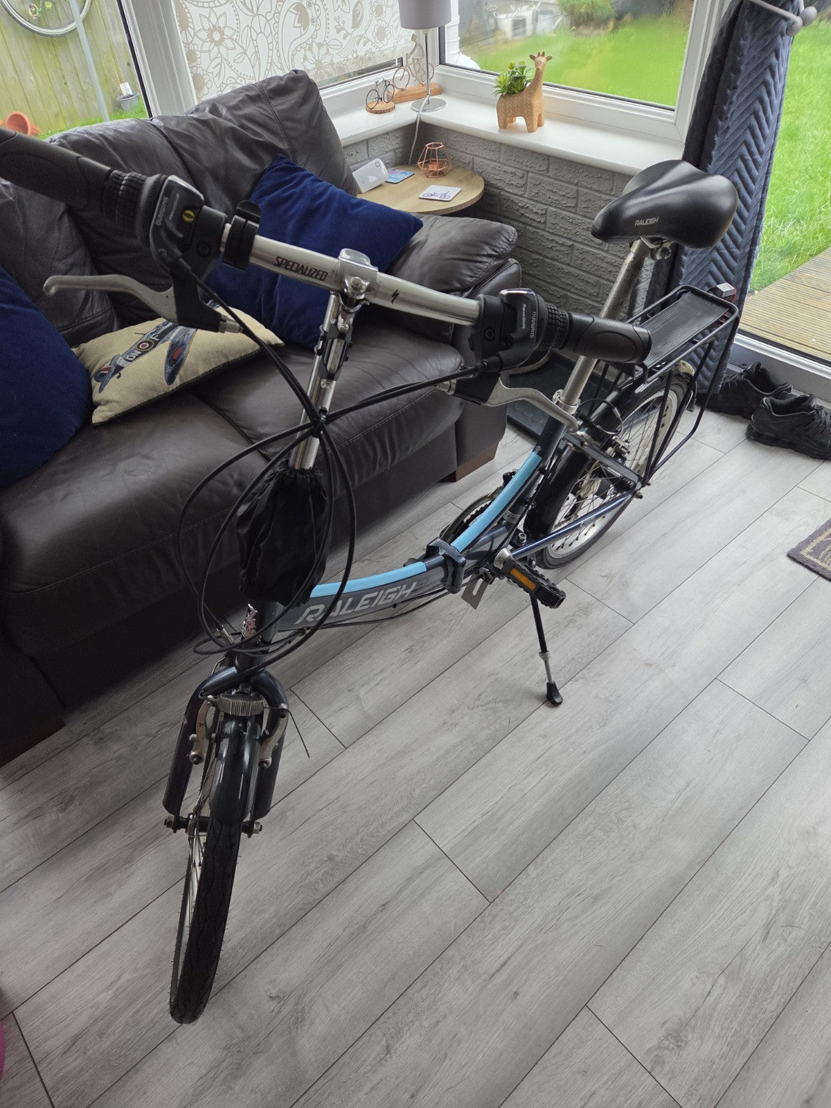 Raleigh Evo7/14 Folding Bike/ Mini Tourer. 14 Speed.
