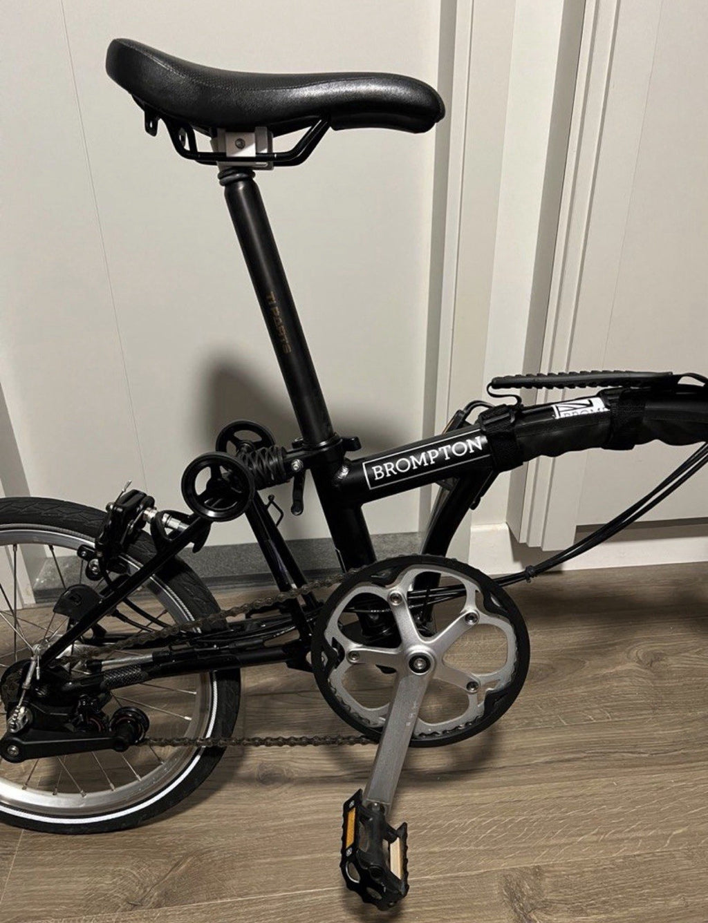 Brompton Folding Bike 2-Speed Black 2019