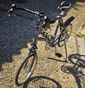 Dahon Grey Folding City Bike Drop Bars, Mudguards, Kickstand, Derailleur