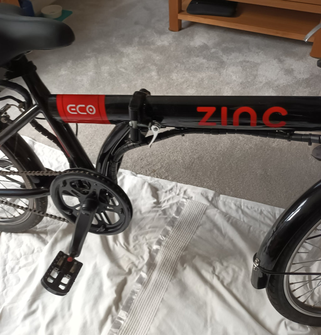 The Zinc Electric Eco Bike is a versatile folding bike designed by Zinc