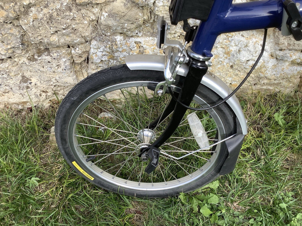 Brompton M3L Folding Bike - Blue - UK DELIVERY
