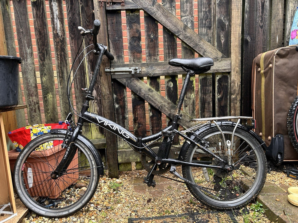 Viking Metropolis 20” Folding Bike Black Very Good Condition