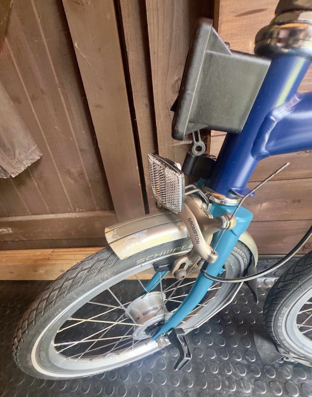 Brompton folding bike 3 speed