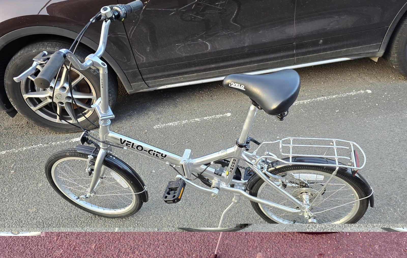 Bronx Velo -City Bike Folding 20 Wheels Aluminium Frame