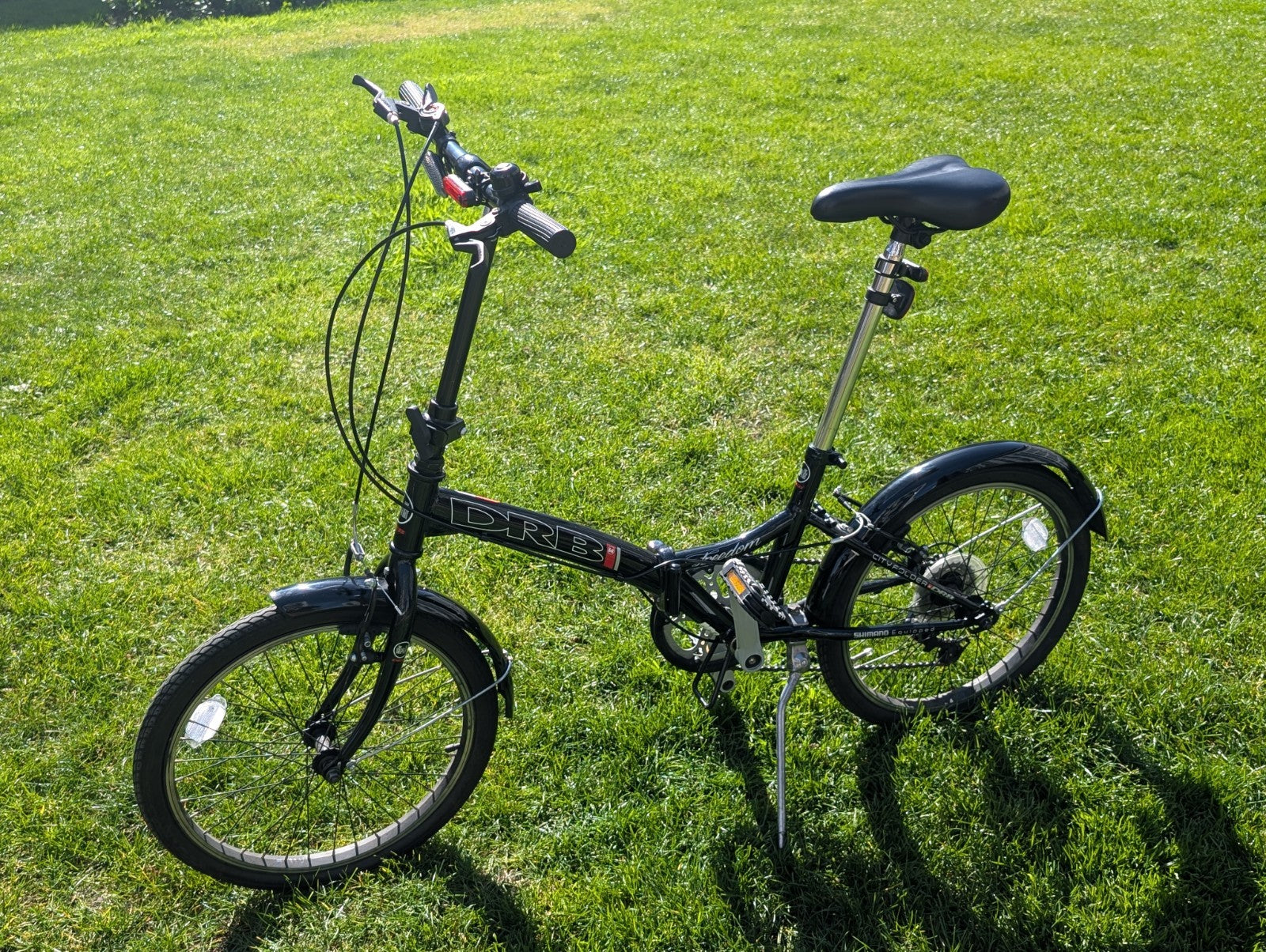 Dallingridge Freedom 20"Folding Commuter Bicycle - Black