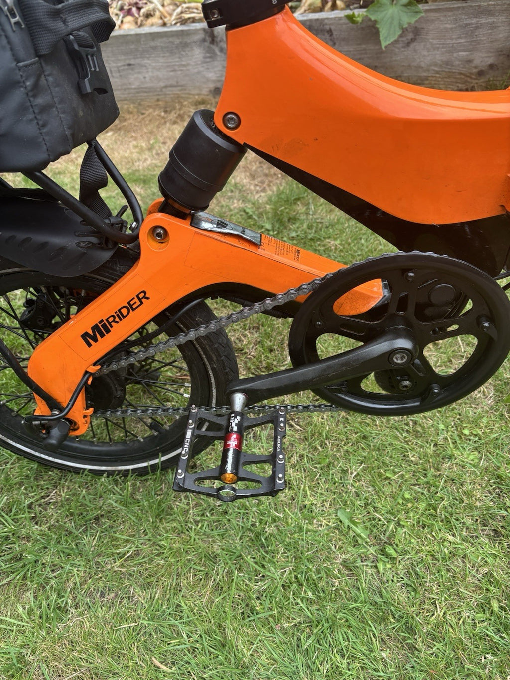 Mirider folding Bike, Used Very Good Condition.