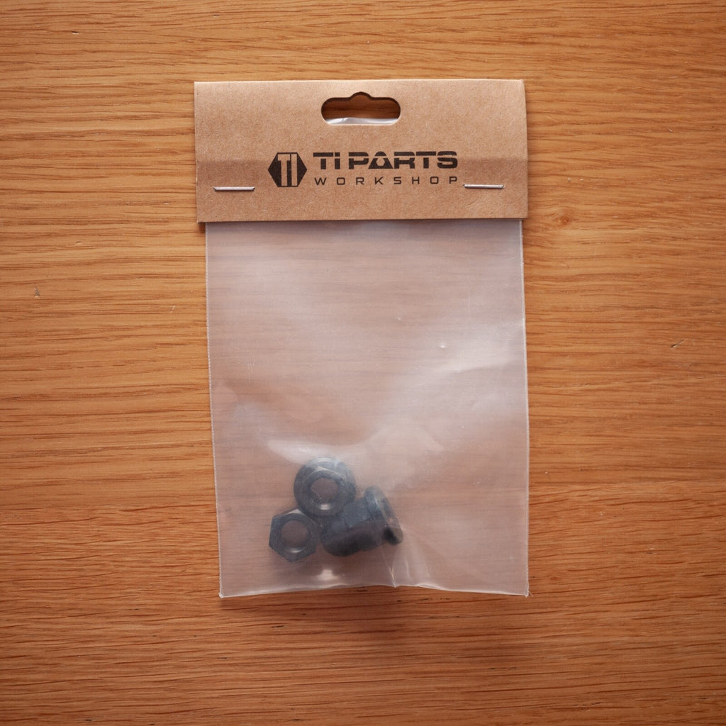 Brompton 1/2 Speed Rear Wheel Titanium Cap Flange Nut Ti Parts Workshop Titan