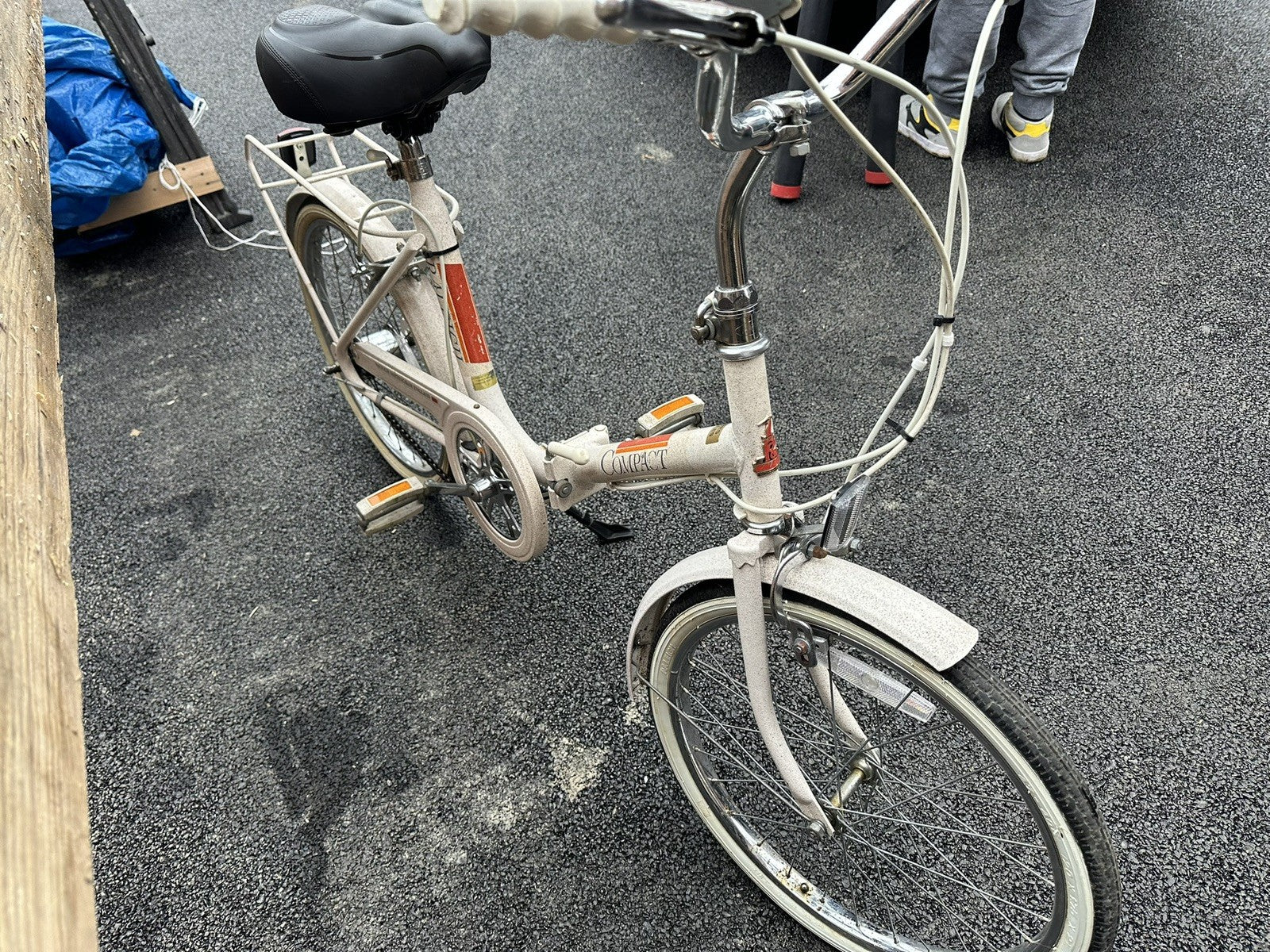 Raleigh Compact Folding Bike. Retro, Vintage.