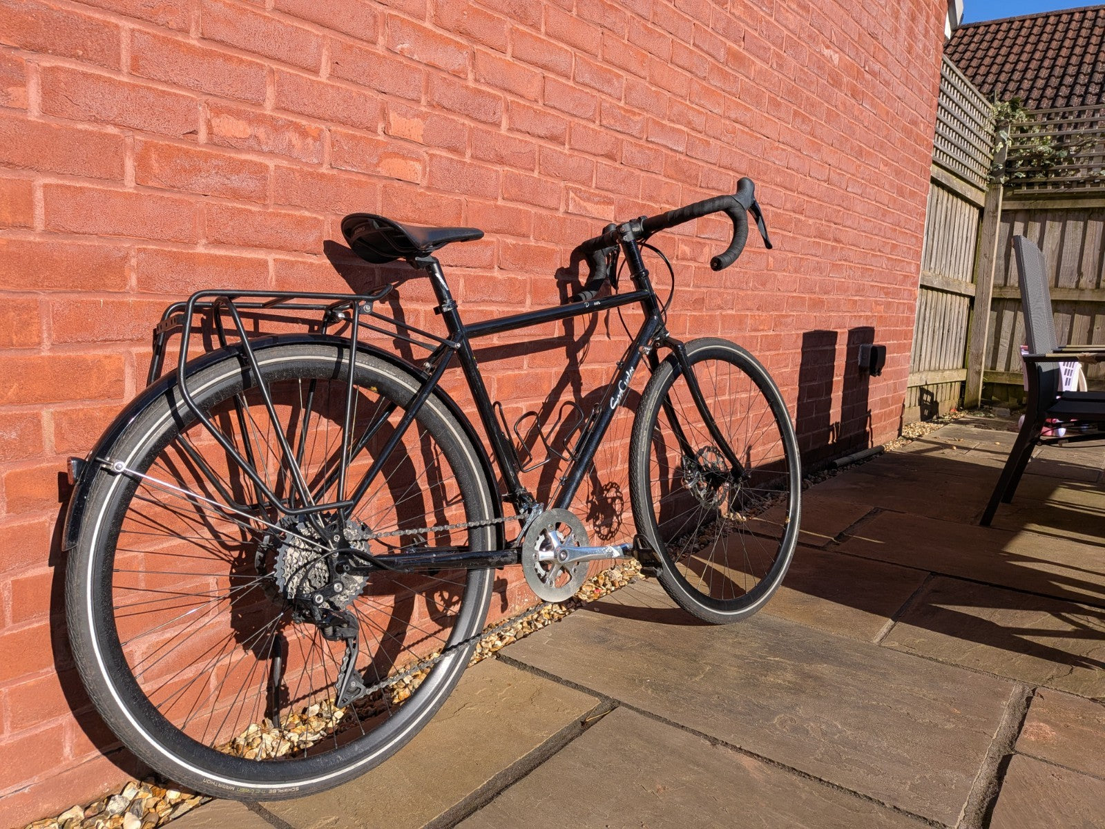 Brompton C-line Folding Commuter Bike,  two speed