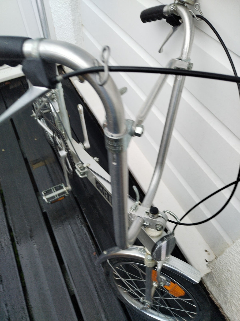 vintage Bickerton Portable Folding Bicycle single  Speed classic 1970s  ex cond
