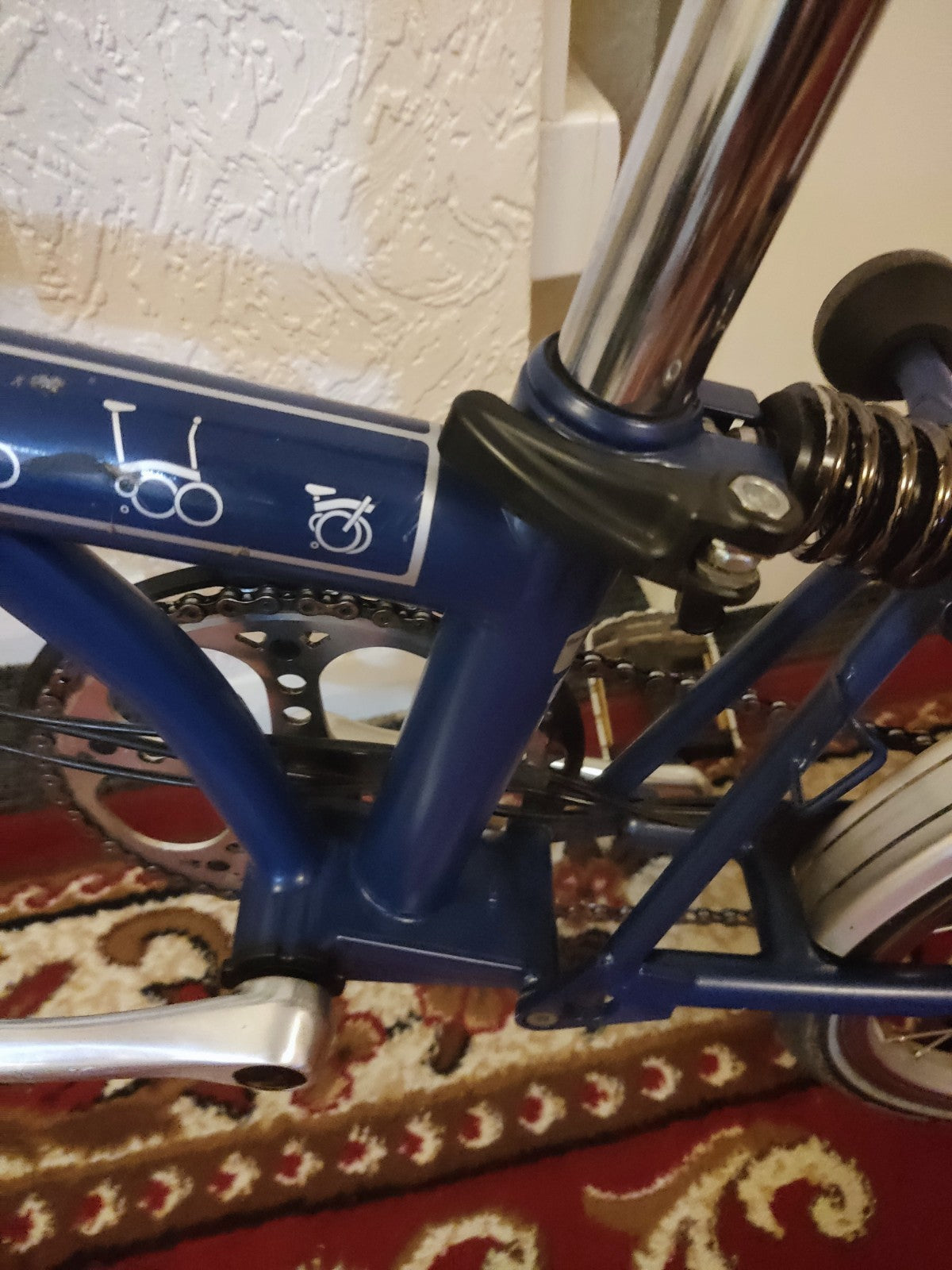 Folding Bike Brompton M6L Tempest Blue Folding Bike