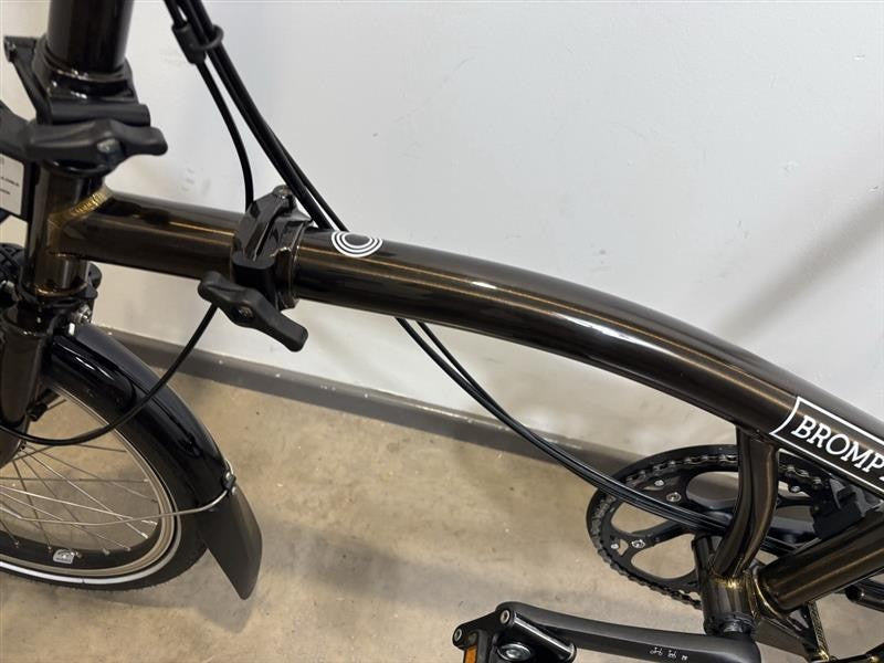 Brompton C Line 12 Speed - Mid - Black Lacquer