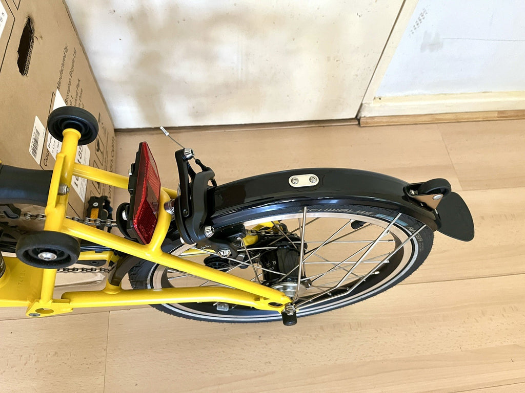 Brompton C Line Explore 6 Speed H Handlebar - Bumblebee Yellow / Black New