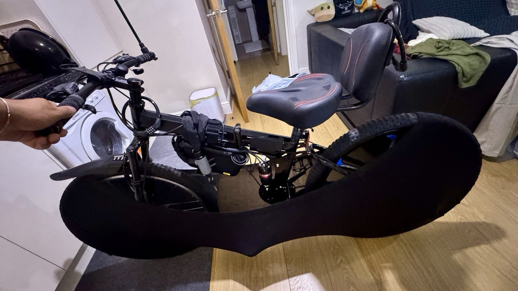 Folding Mountain Bike 27.5" Swytch GO++ 60 Miles Mint Condition