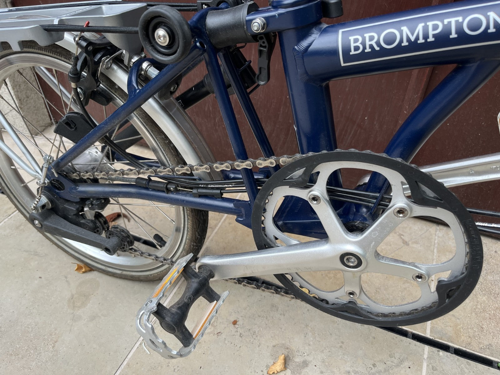 Brompton H6L 2020 Tempest Blue 6 Speed + Rear Rack, One Owner, Lightly Used