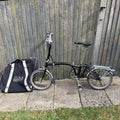Brompton C-Line M3R Folding Bike with Brompton B Bag Travel Carry Roller Luggage